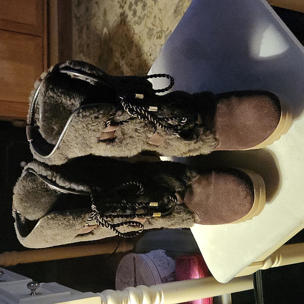 Coach Boots "Mandy" Sherling Mid-Calf women's